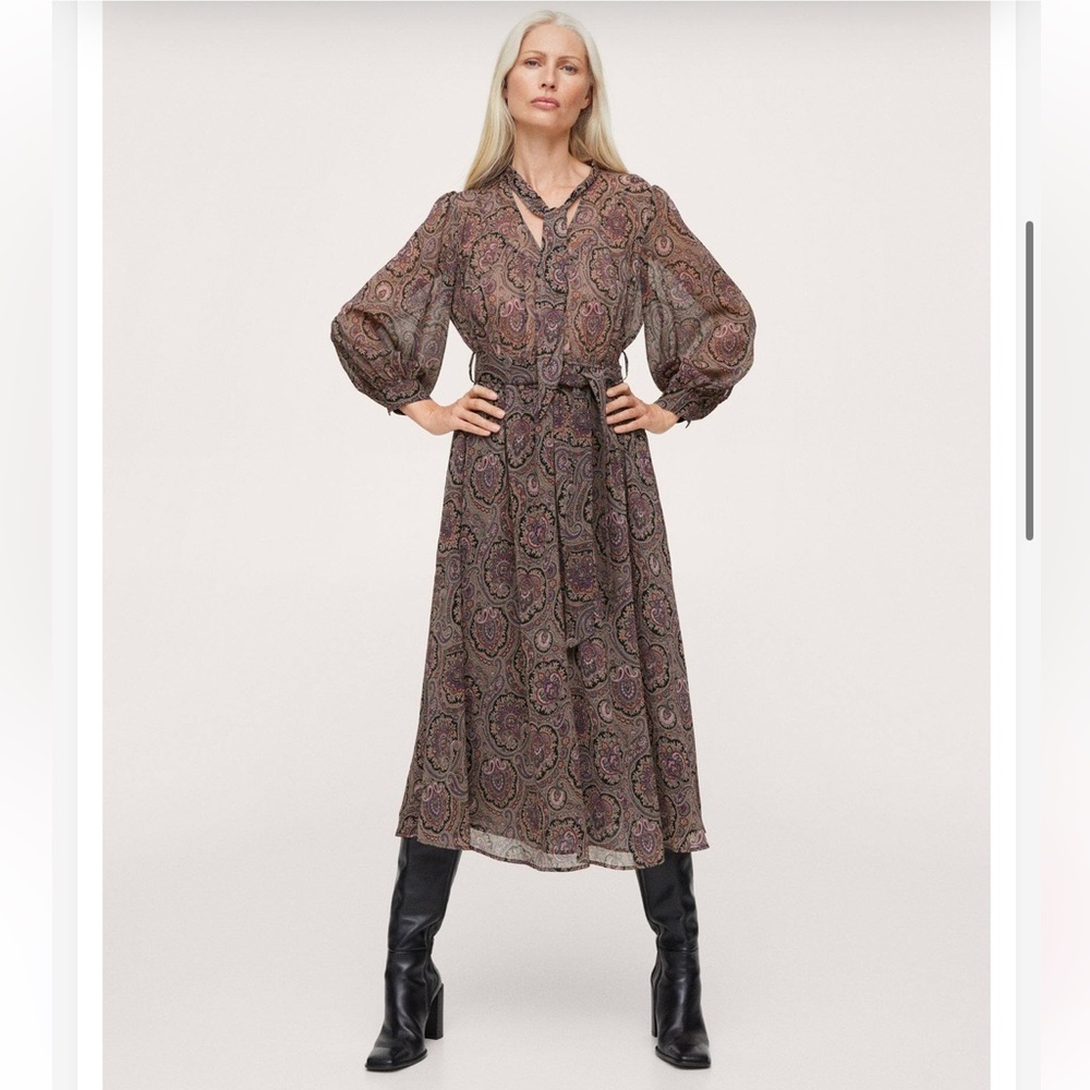 MANGO Paisley print dress 
BRAND NEW!